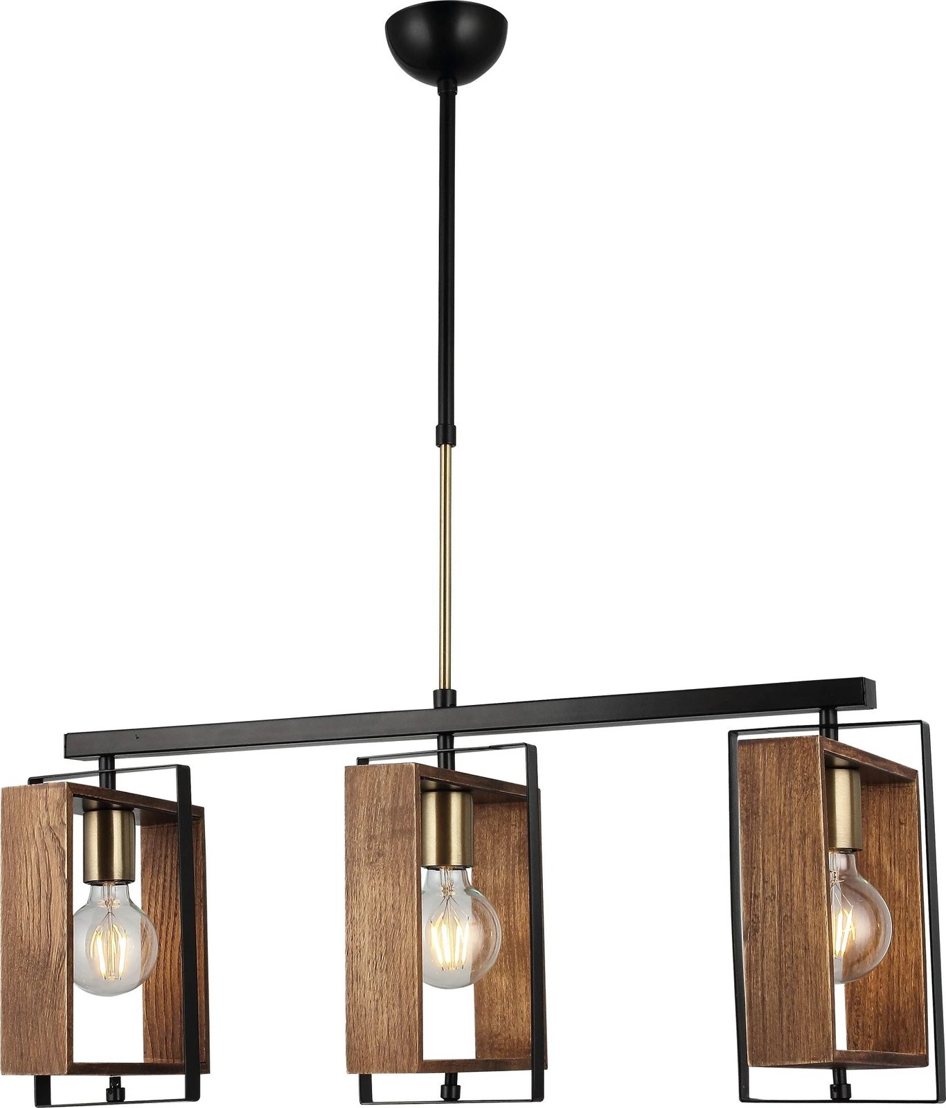 Llambë tavani Opviq, Karo, ngjyrë antike dhe e zezë, 73-03-L