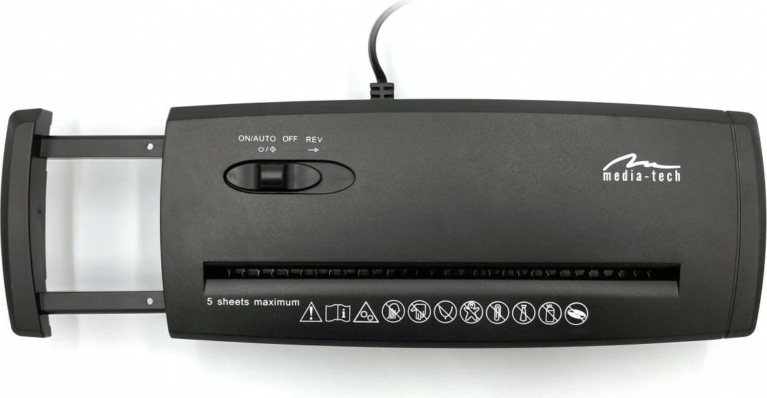 Shkatërrues dokumentesh Media-Tech MT215V3.0, 9.5L, i zi