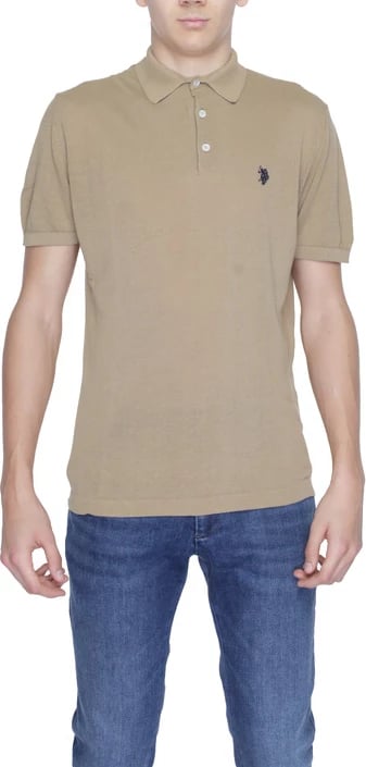 Maicë polo për meshkuj U.s. Polo Assn., bež