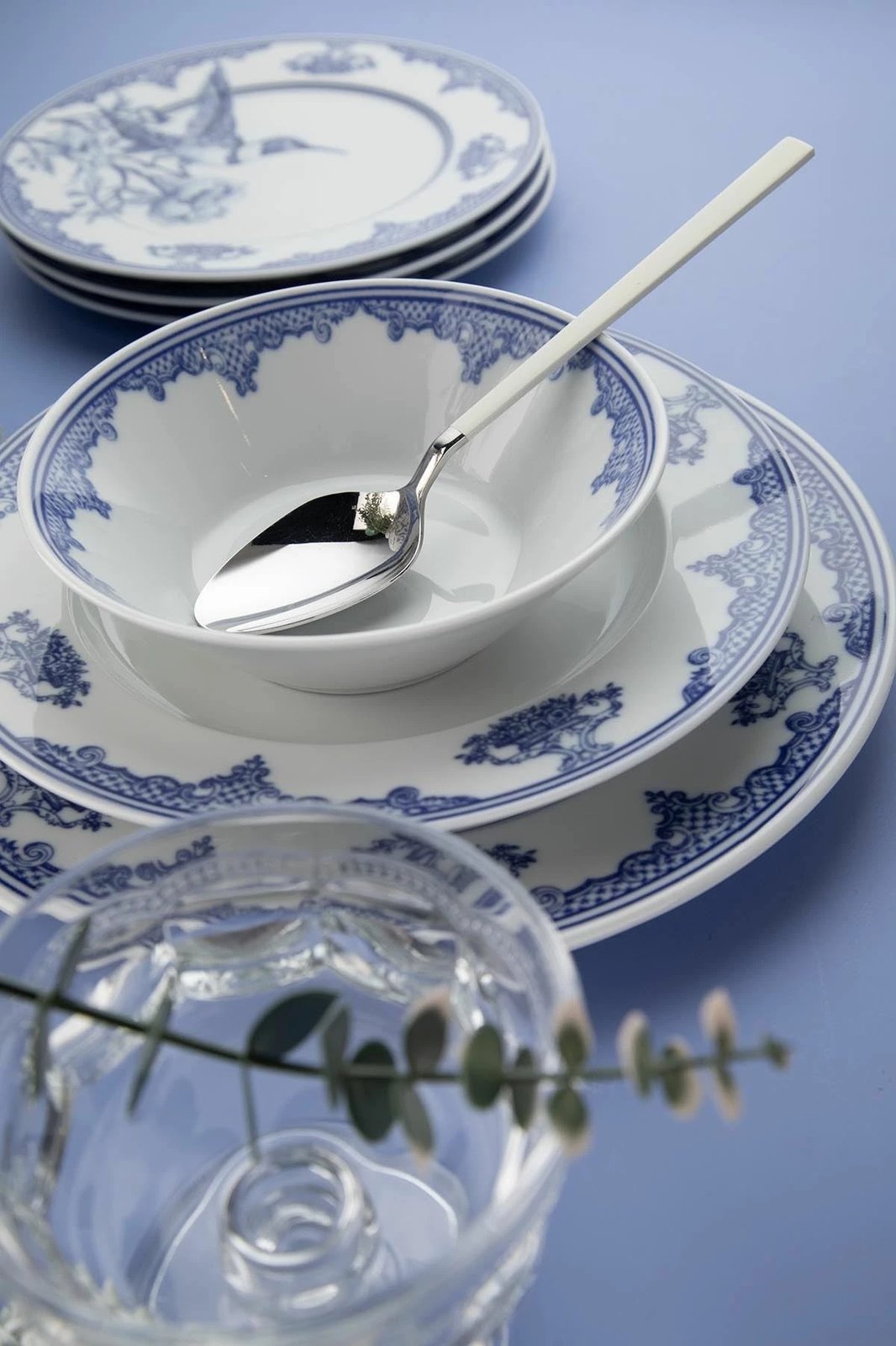 Set enësh darke porcelani, 26 copë, Hermia, NNLB26YT880780