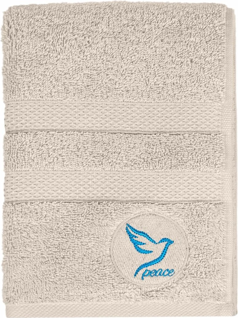 Peshqir duarsh Mijolnir, Peace, bezhë, 50x90cm