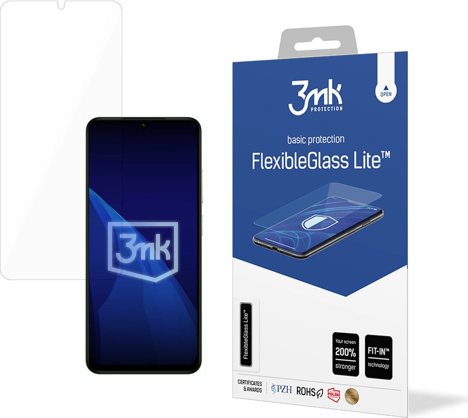 Xham mbrojtës hibrid 3mk FlexibleGlass Lite për Xiaomi Redmi A5 4G