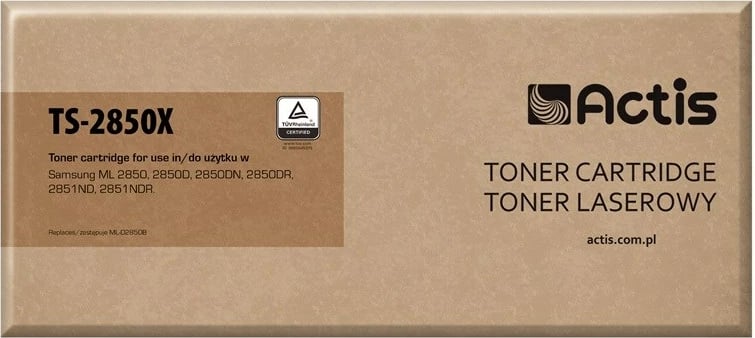 Toner zëvendësues Actis TS-2850X për printer Samsung ML-D2850B, i zi