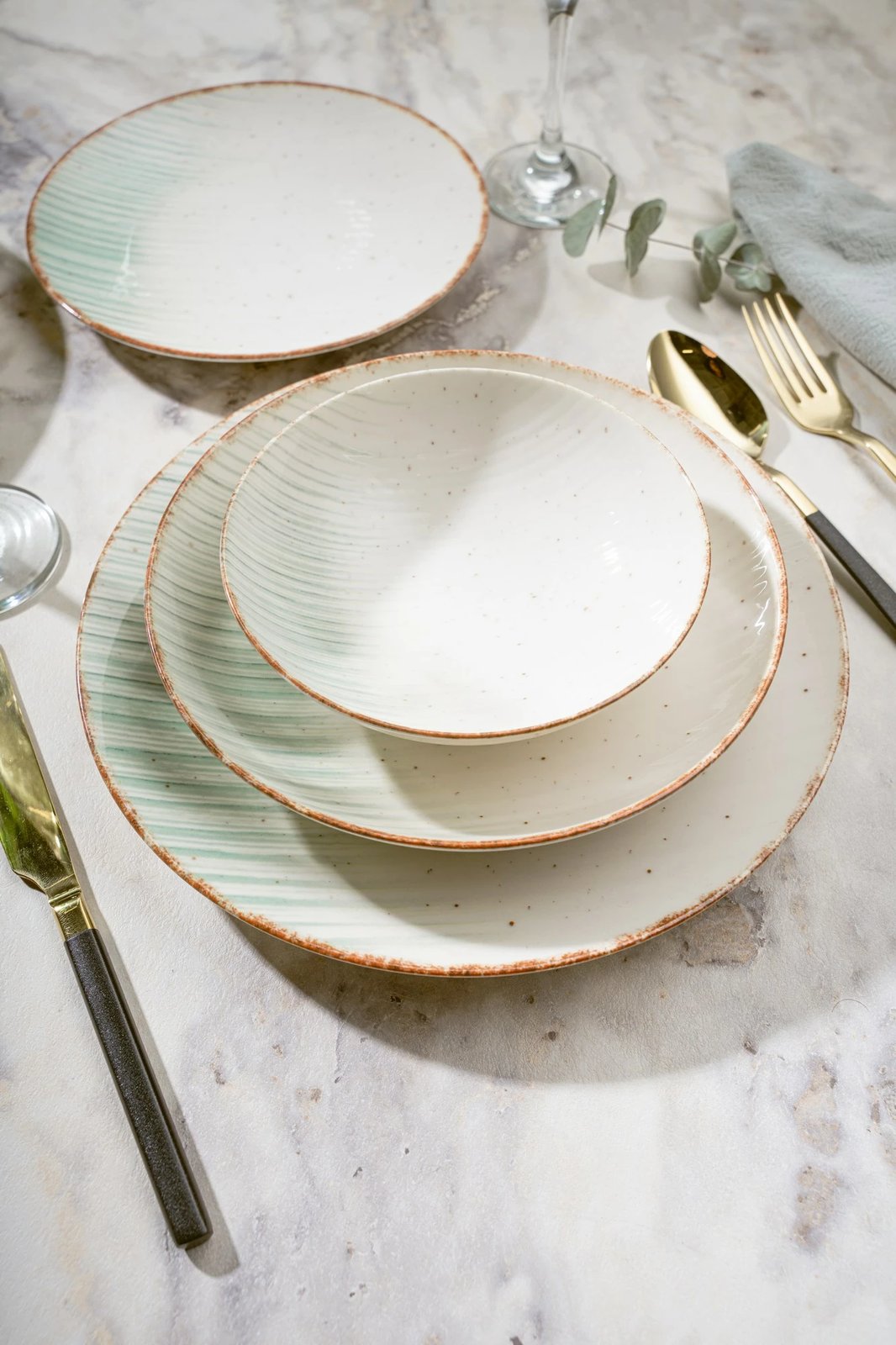 Set enësh për drekë (24 copë), Hermia Concept, GBSATN24Y4R319320