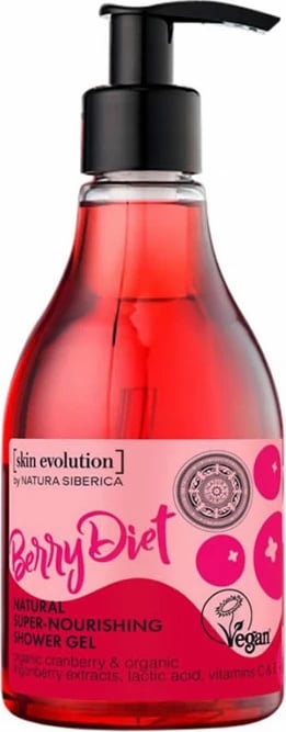 Xhel dushi uniseks Natura Siberica Berry Diet 260ml
