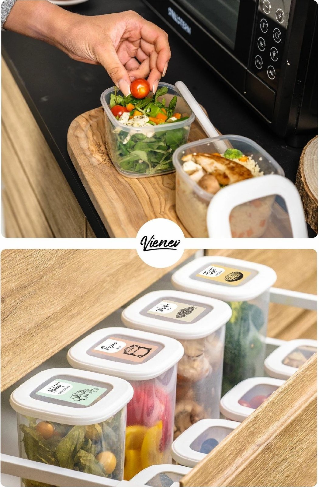 Set kuti për organizim (15 copë), Hermia, BNMPOLYWS15-51217