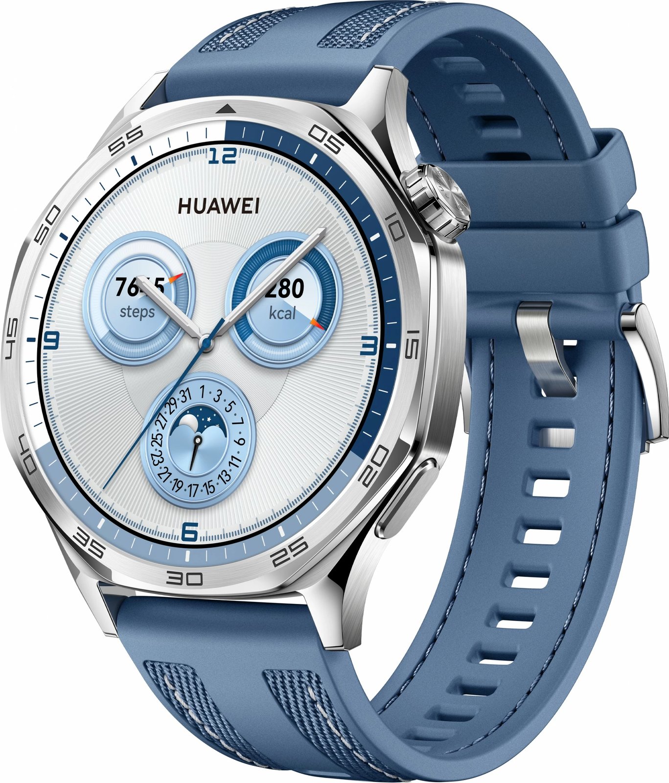 Smartwatch Huawei WATCH GT5 46mm, AMOLED, GPS, Blu