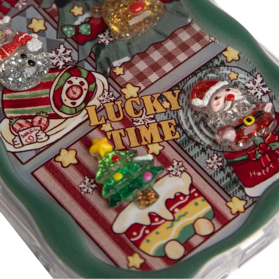 Fotroll për telefon IP13PRO TECH TIME Christmas Edition Deep Green (IP15PLUS)