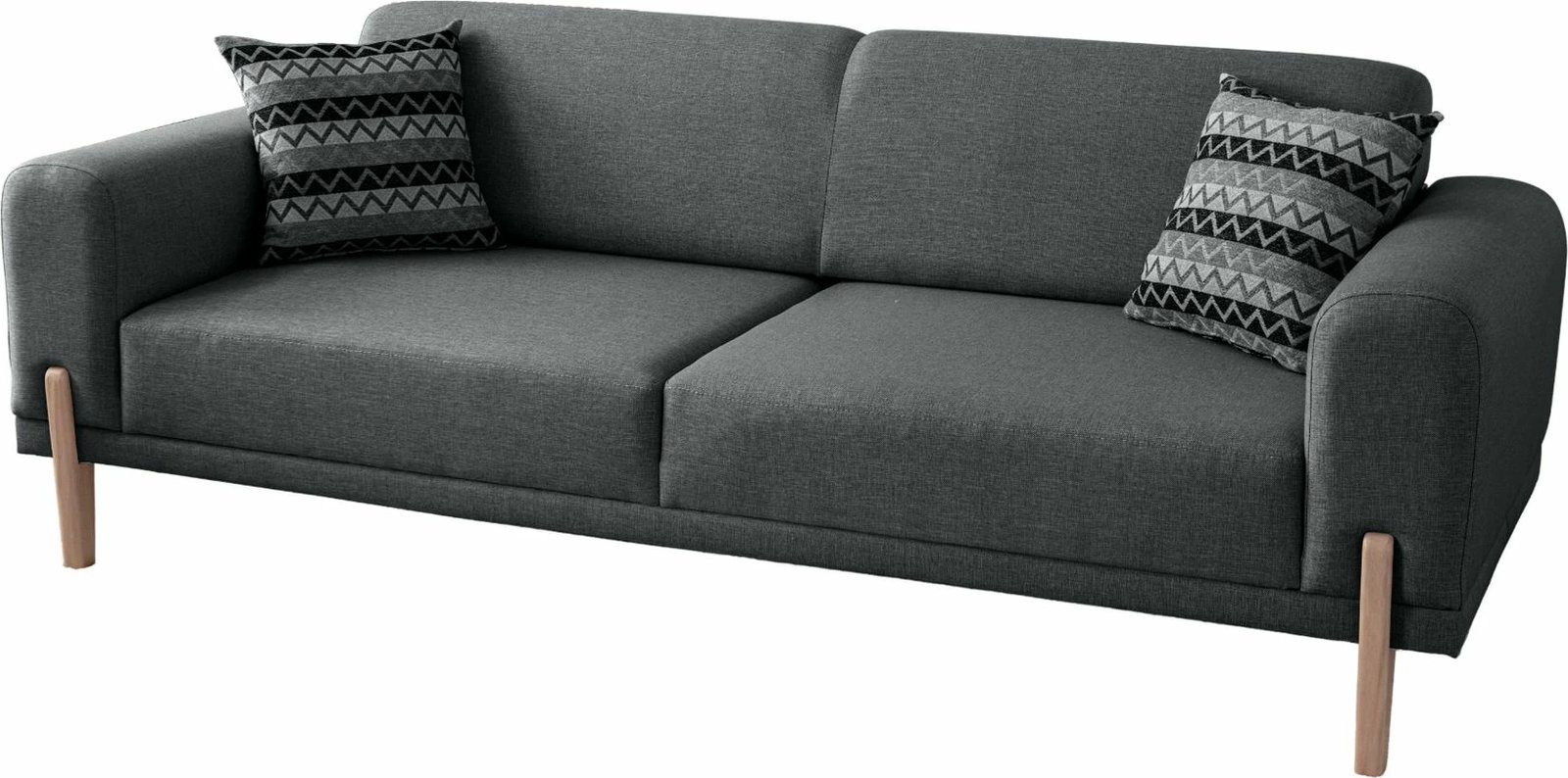 Divan-krevat treshe, ngjyrë antracit, Atelier del Sofa