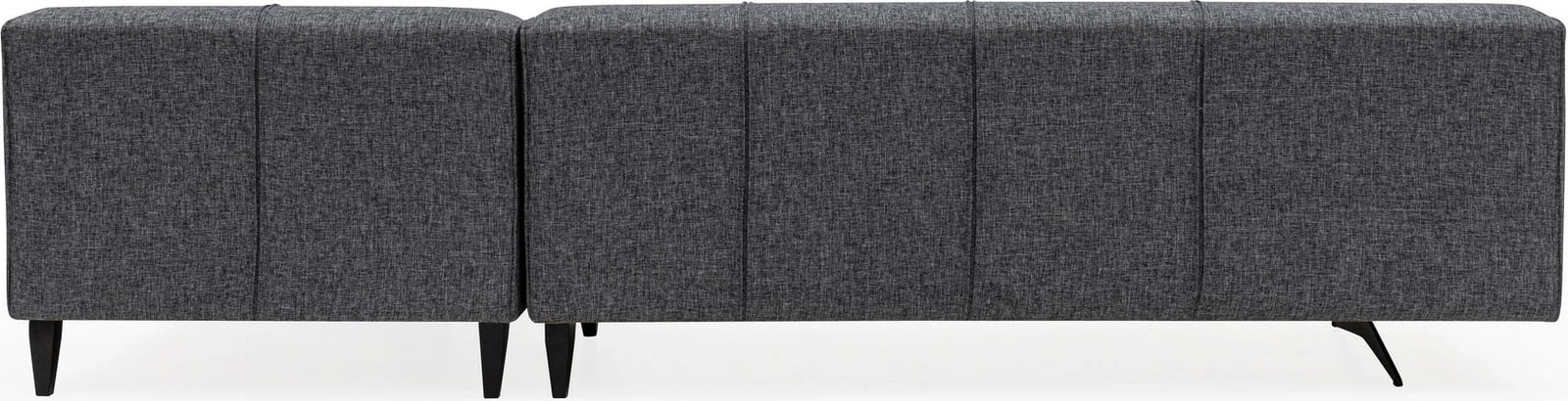 Këndollëse Jivago, kënd i djathtë, ngjyrë gri, Atelier del Sofa