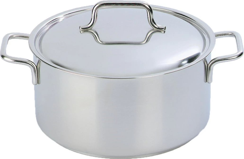 Tenxhere e ulët DEMEYERE Apollo 7, 3 litra, me kapak, çelik inox