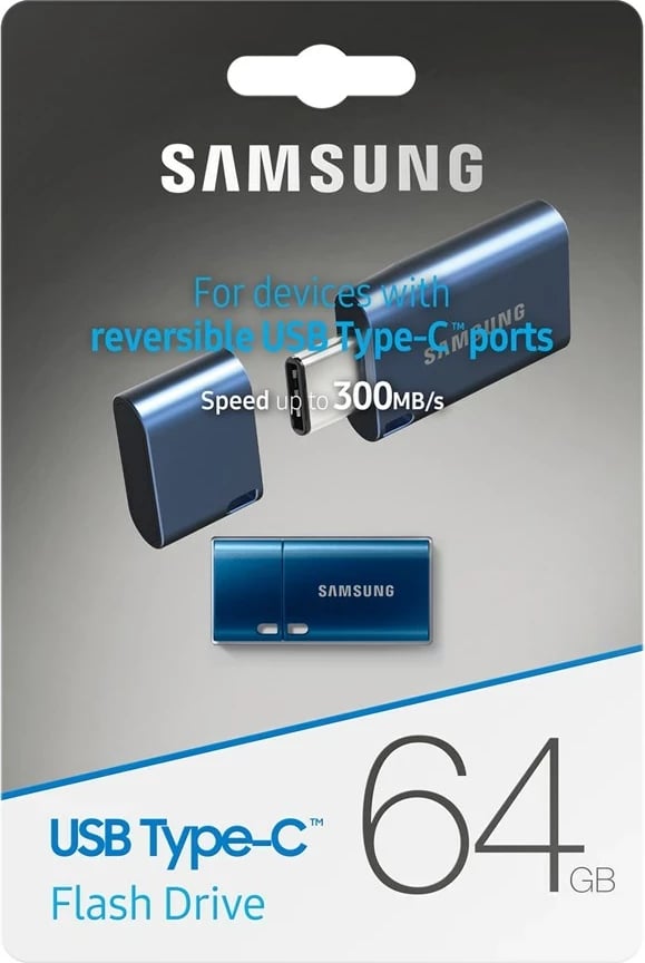 USB flash Samsung MUF-64DA, 64 GB, USB Type-C 3.2 Gen 1, Kaltër