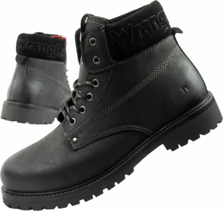 Çizme Chelsea për meshkuj Wrangler, të zeza