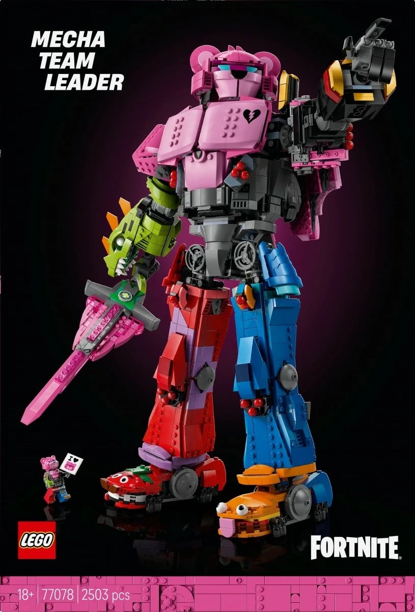 Set LEGO Fortnite Mech Team Commander 77078, 2503 pjesë, shumëngjyrësh