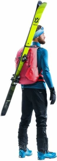 Çantë shpine Deuter për ski, e kuqe Çantë shpine Deuter për ski, e kuqe