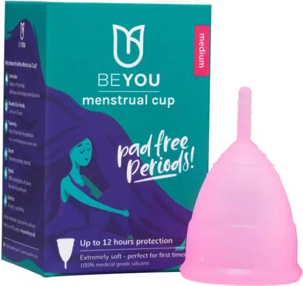 Kupë menstruale BEYOU Medium rozë