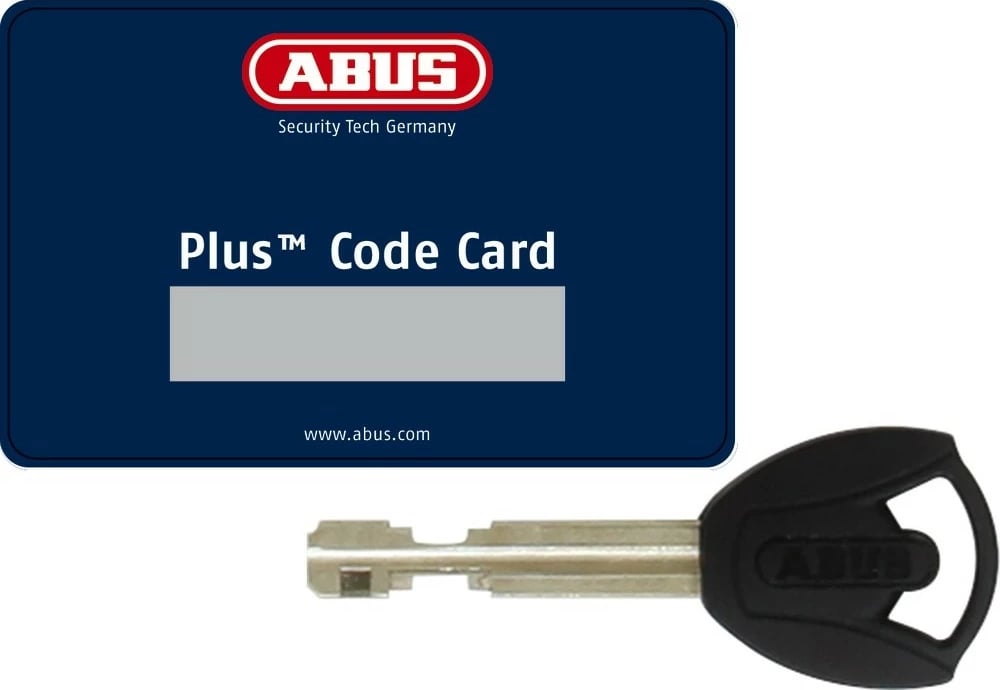Bravë biçiklete ABUS Granit Plus 470/150HB230, me çelës, e zezë