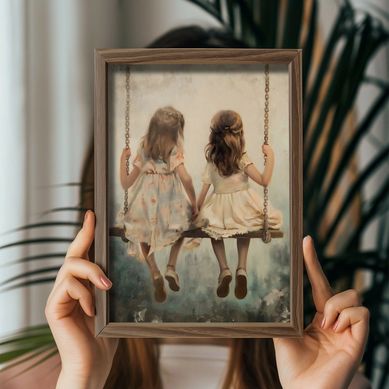 Pikturë dekorative me kornizë MDF, Wallity, GE235-L