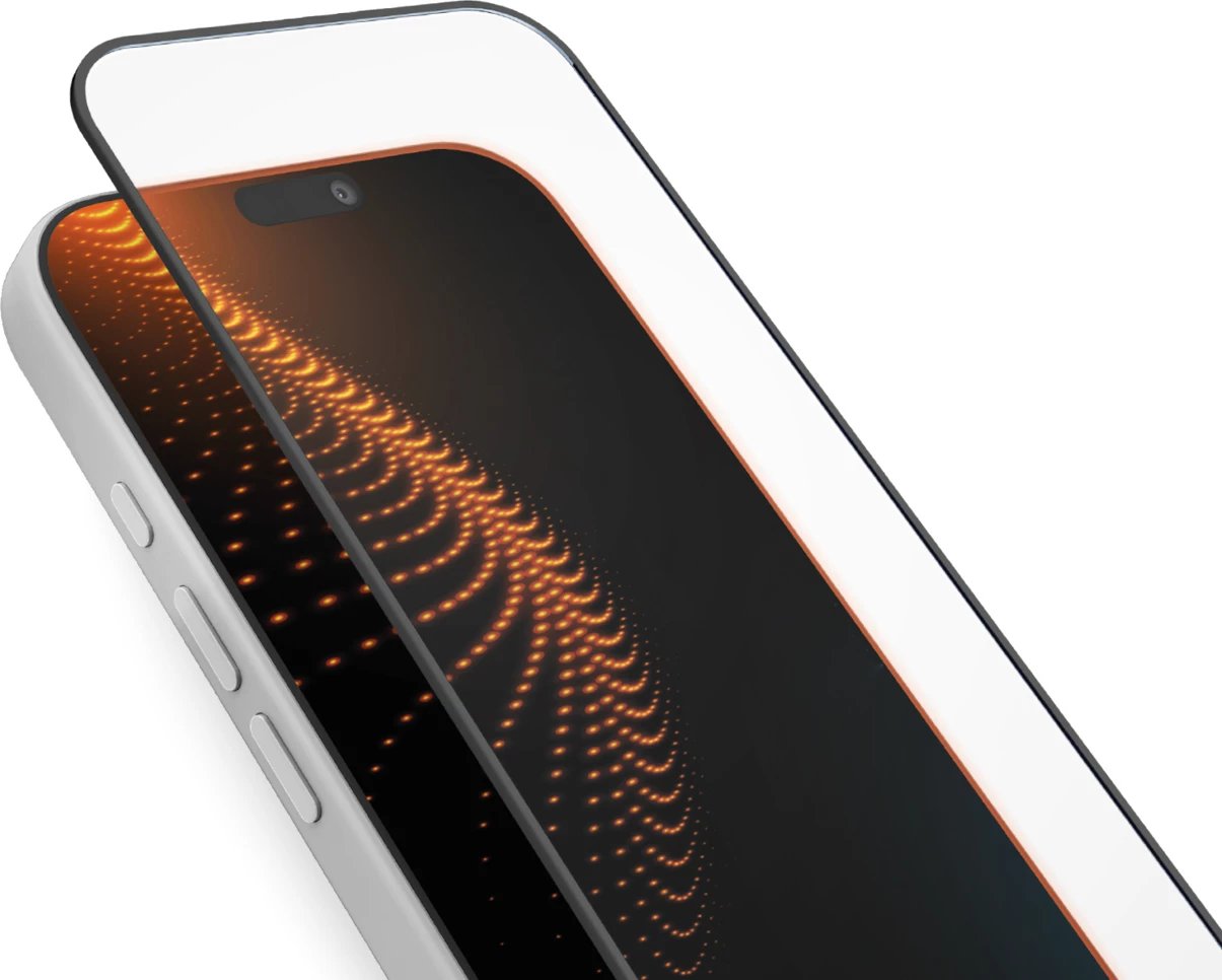Xham mbrojtës SBS me teknologji D3O për iPhone 17 Pro Max, set me aplikator, pa ngjyrë