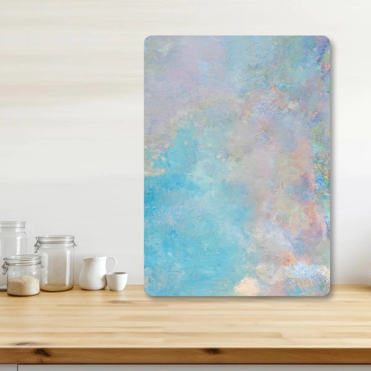 Dërrasë prerëse prej xhami të temperuar, shumëngjyrëshe, Hermia Ckt147 - 30x40cm Dërrasë prerëse prej xhami të temperuar, shumëngjyrëshe, Hermia Ckt147 - 30x40cm