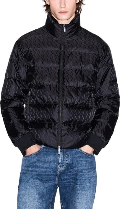 Jakne për meshkuj Armani Exchange, e zezë