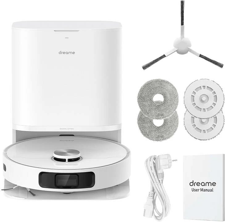 Robot fshesë me larje Dreame L10 Prime 4000 Pa 5200 mAh LDS vetëpastrim e bardhë