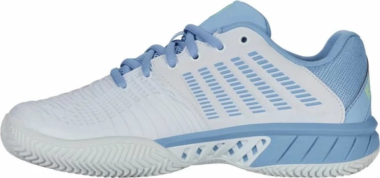 Atlete për femra K-Swiss, të bardha dhe blu