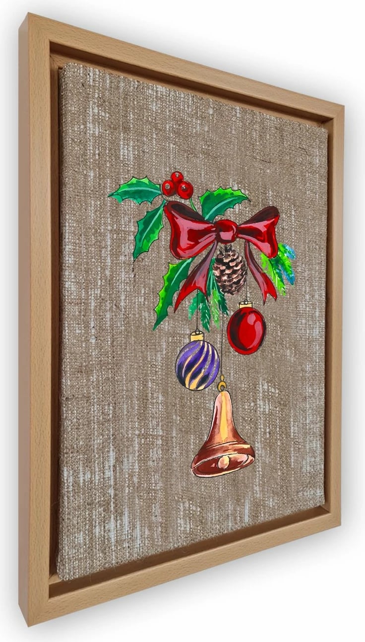 Pikturë dekorative në kanavacë me kornizë, shumëngjyrëshe, NLJ200749_4666