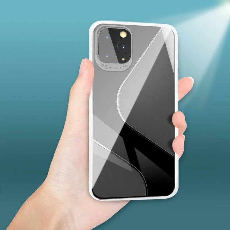 Mbështjellës Hurtel S-Case për Huawei P Smart 2020, TPU, Blu