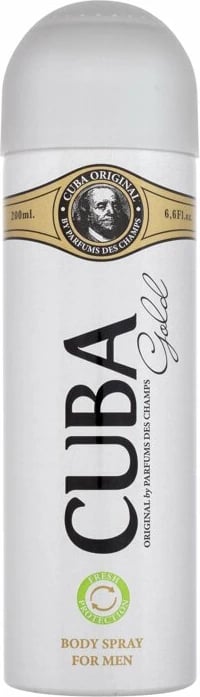 Deodorant për meshkuj Cuba Gold 200ml