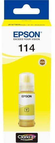 Shishe boje printeri, Epson, 114 EcoTank (C13T07B440), 70 ml, e verdhë