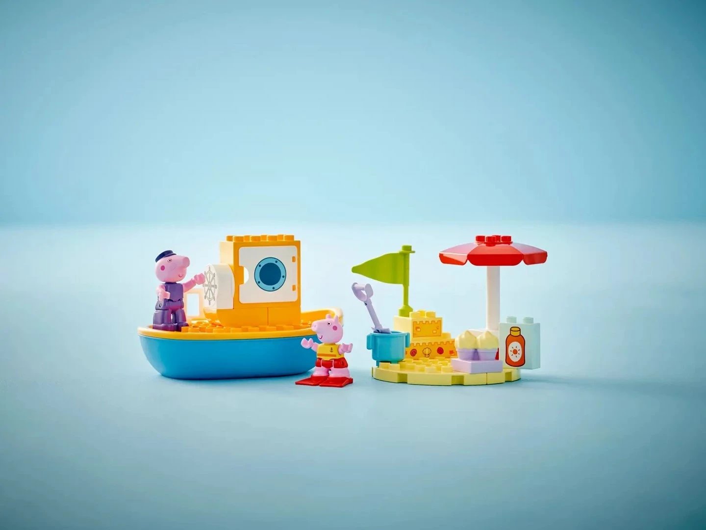 Set LEGO DUPLO Peppa Pig Boat Trip, 23 pjesë