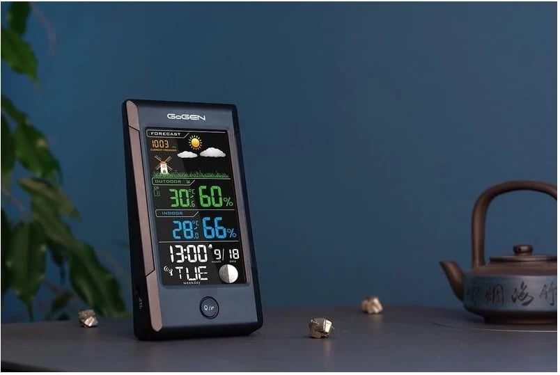 Stacioni i motit GoGEN, me ekran të ndriçuar dhe në ngjyrë të zezë