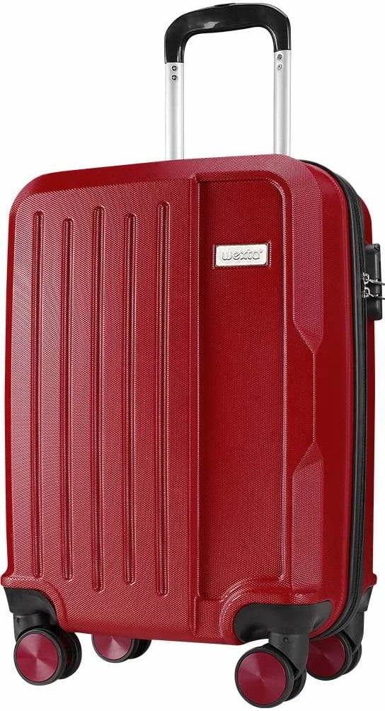 Valixhe udhëtimi Zoozie Bags, Wexta Wx-210, ngjyrë e kuqe Claret, madhësi kabine