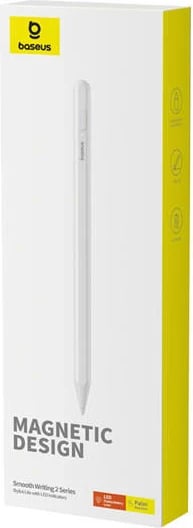 Stylus Baseus Smooth Writing 2 me LED, për iPad, Bardhë