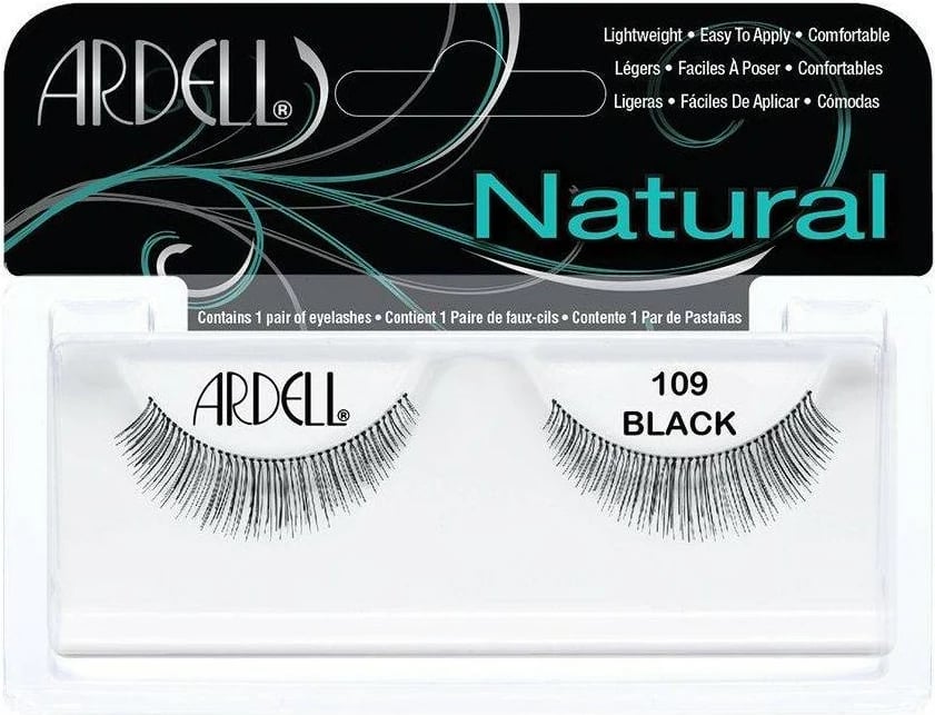 Qerpikë artificial Ardell Natural 109 për femra e zezë 1 copë