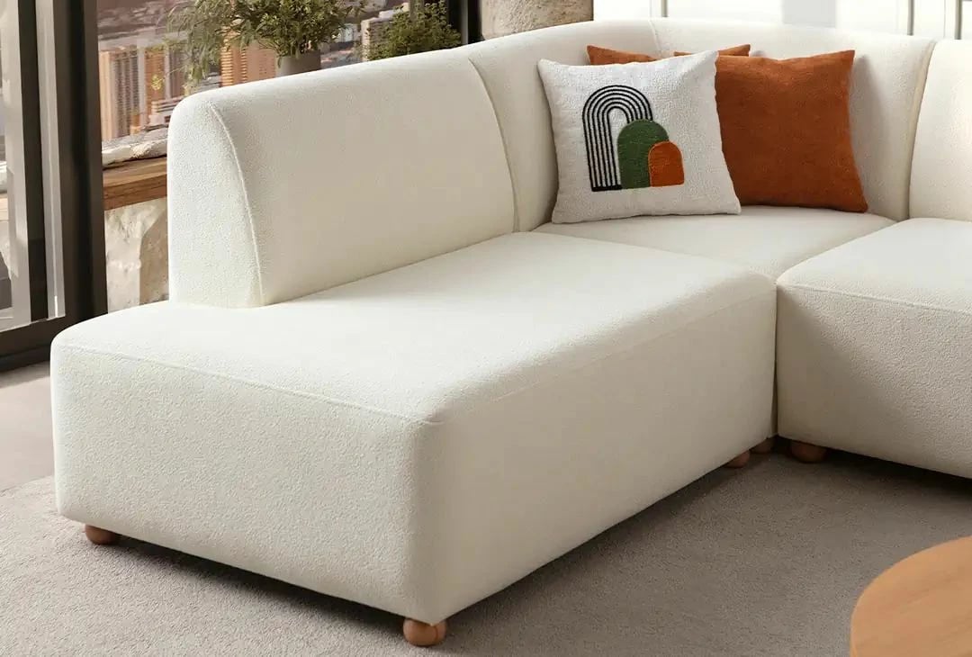 Këndare S-Loft, e bardhë, Atelier del Sofa