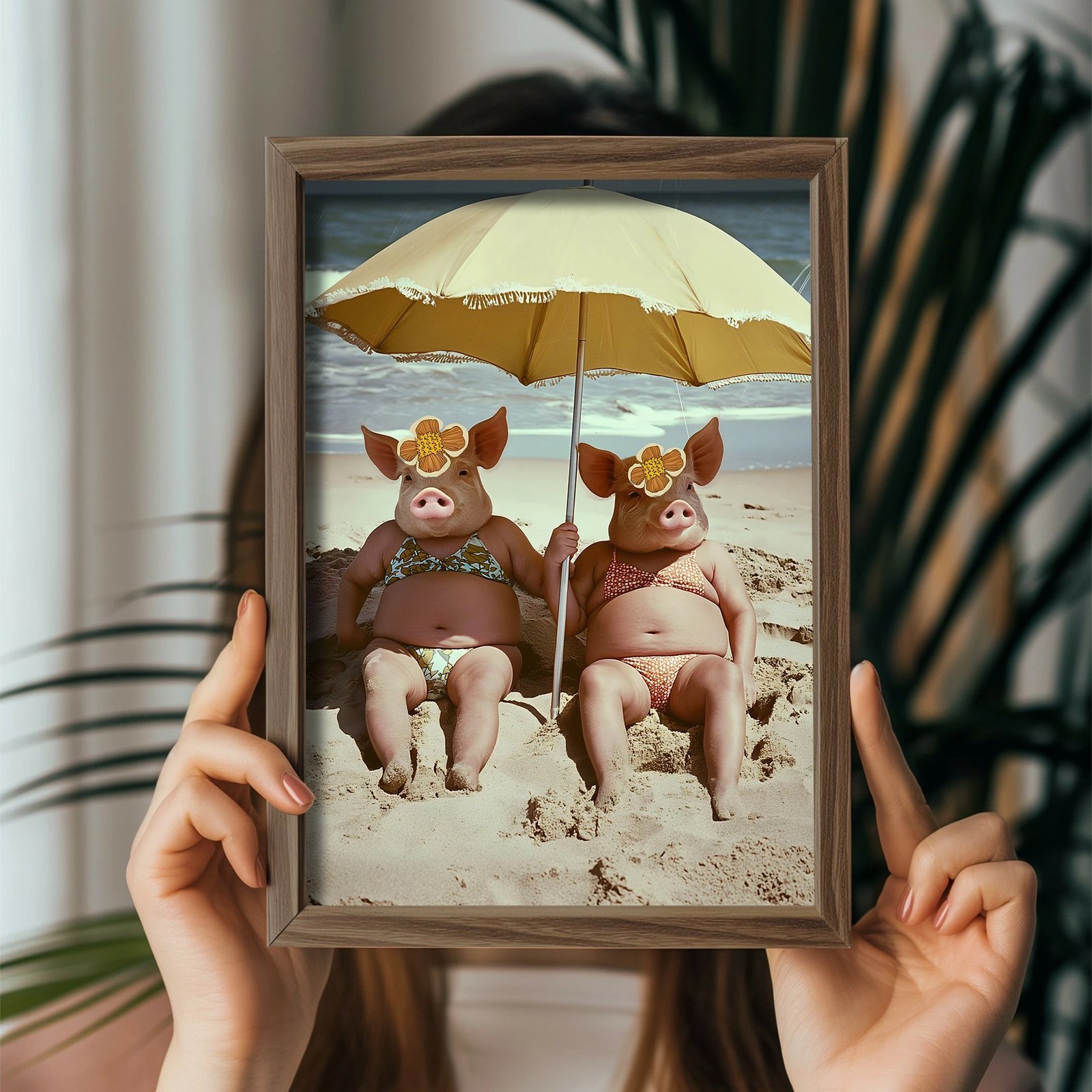 Pikturë dekorative me kornizë MDF, Wallity, GE099-L