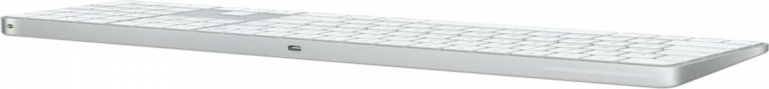 Tastierë Apple Magic Keyboard me Touch ID dhe tastierë numerike, Wireless, Anglisht (USA), Argjend/Bardhë
