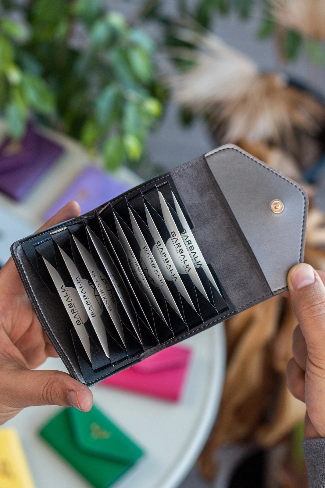 Portofol për gra, Zoozie Bags Lviv, ngjyrë antracit