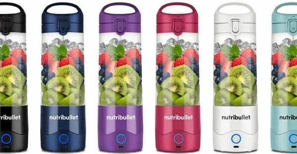 Blender sportiv NutriBullet Portable 0.475 L, i bardhë