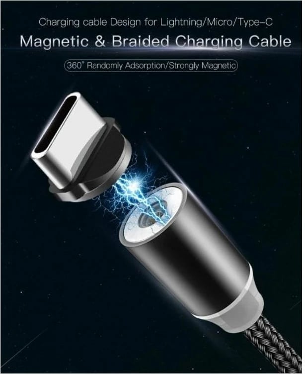 Kabllo Mbushes Me Magnet 1.1m 2.4a