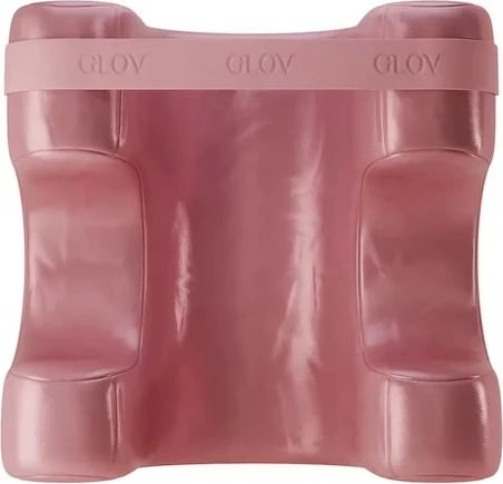 Jastëk kundër rrudhave Glov Sleeping Beauty memory foam rozë, 1 copë
