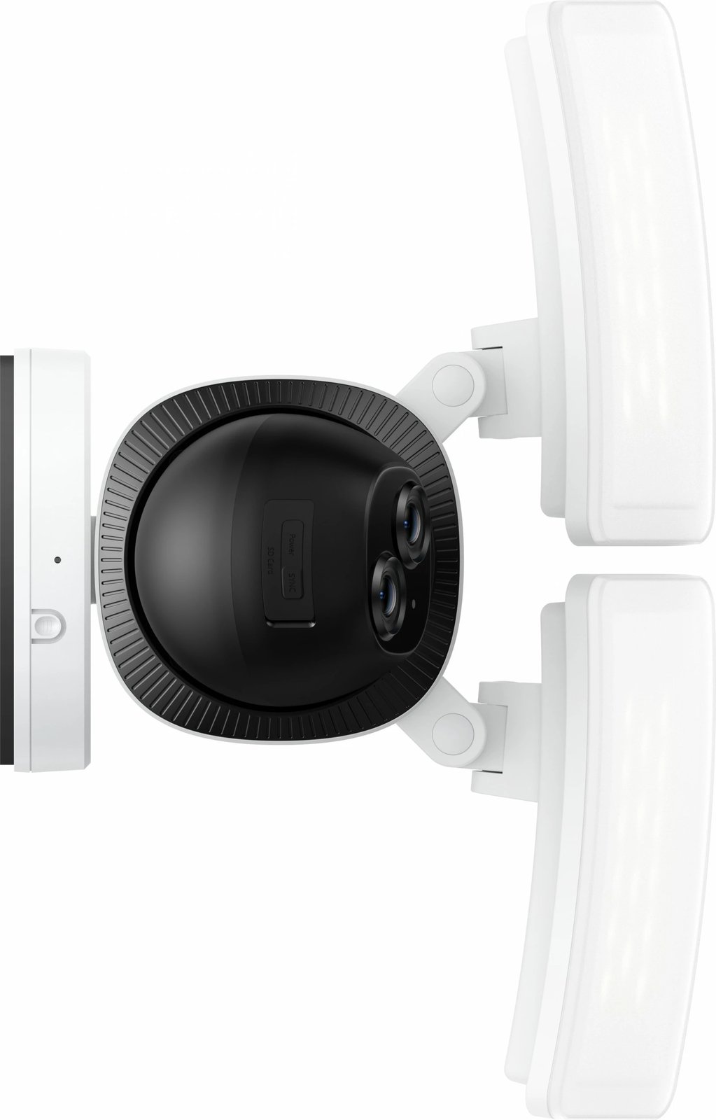 Kamerë sigurie EUFY Floodlight E340, dy lente, dritë LED, e bardhë