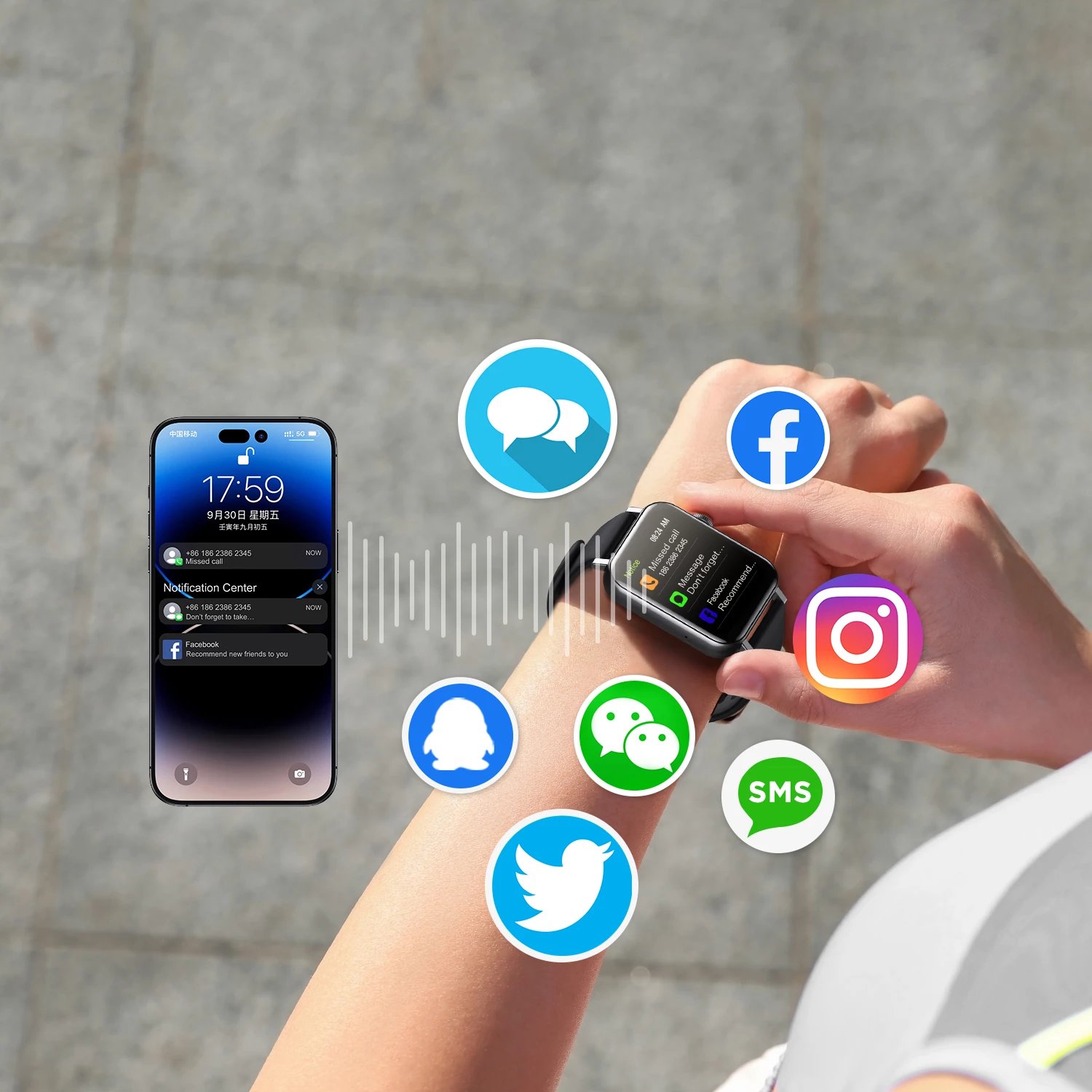 Smartwatch Joyroom Fit-Life JR-FT5, 1.83", Bluetooth 5.3, IP68, i zi