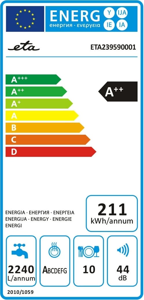 Makinë Larëse Enësh ETA 239590001E Makinë Larëse Enësh ETA 239590001E