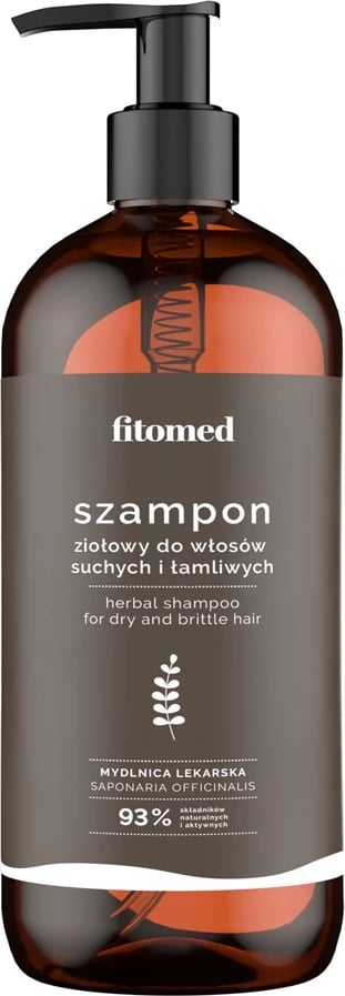 Shampon për femra Fitomed për flokë të thata dhe të brishta me sapunare, 500g