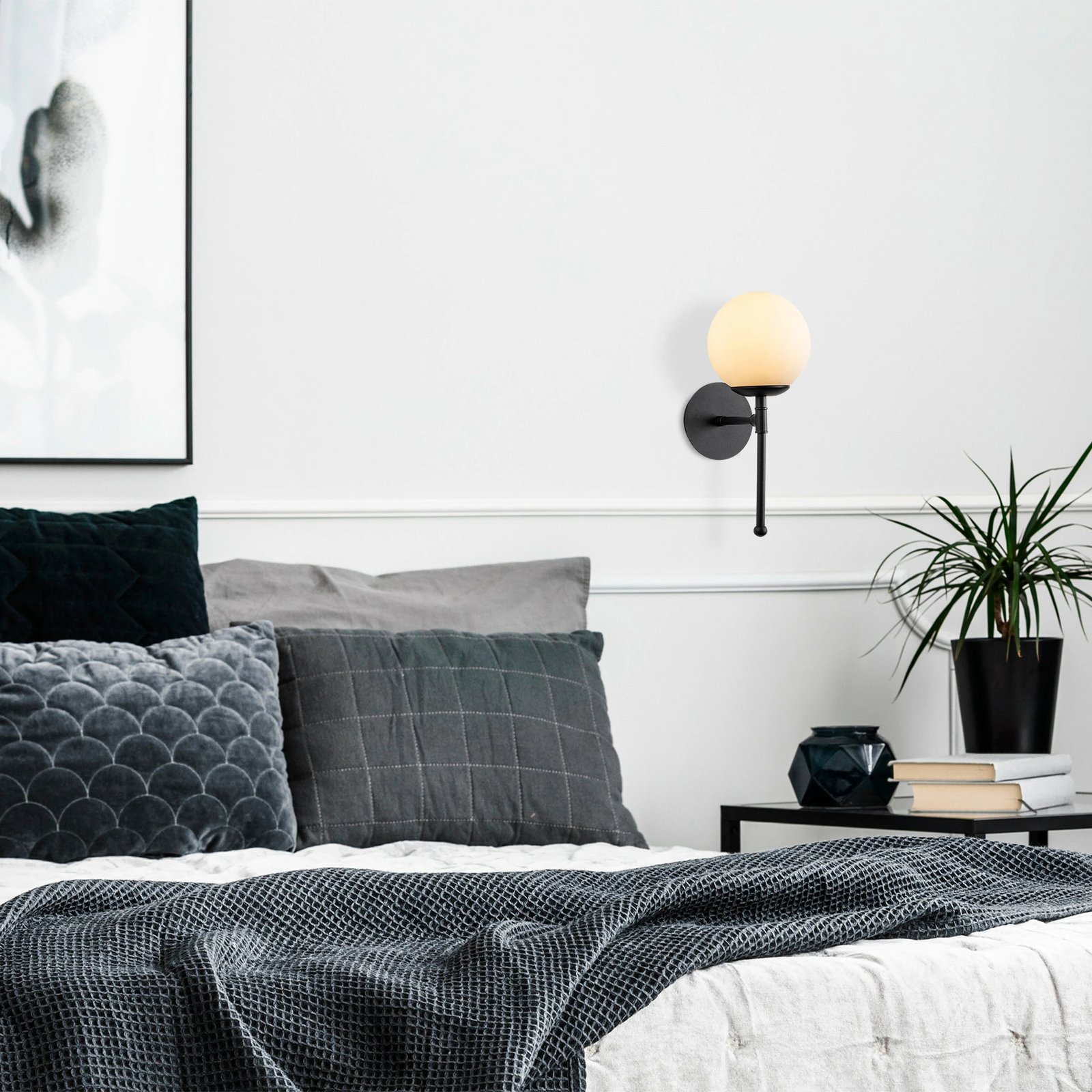 Llambë muri Opviq, Mudoni-MR-953-1, e zezë