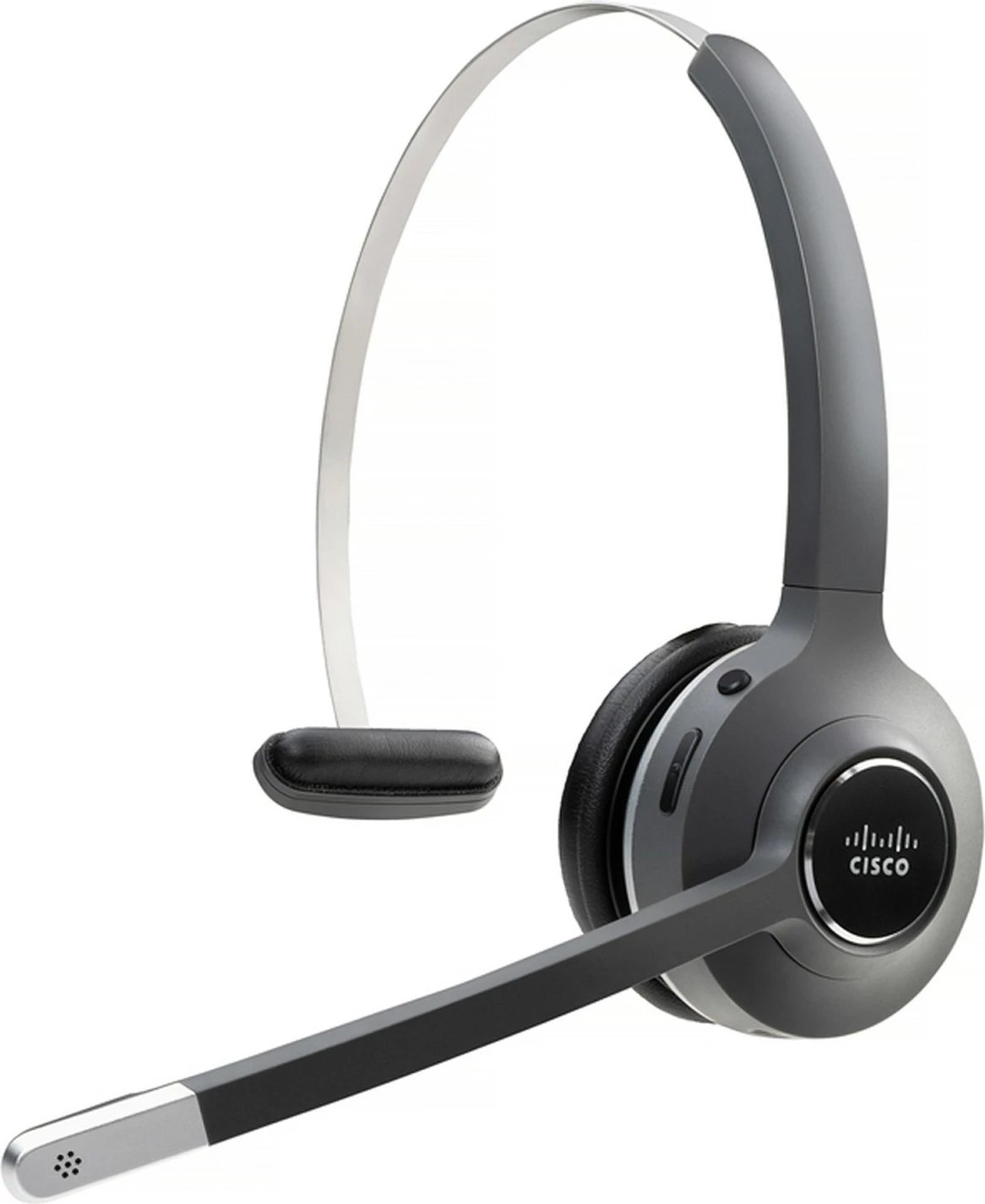 Kufje Cisco 561 wireless, monaural, kontroll në vesh, 100m range, zi/gri
