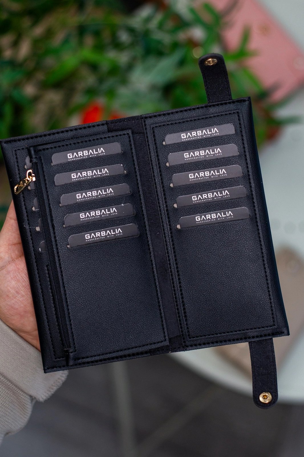 Portofol për gra, Zoozie Bags, Tiran, i zi